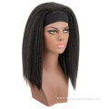 Kinky Curly Synthetic Non-Lace Wigs With Headbands Attached